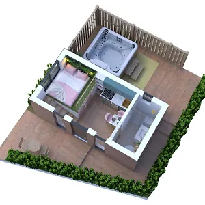 Les 2 Fees - Jacuzzi - Broceliande Appartement Montfort-sur-Meu